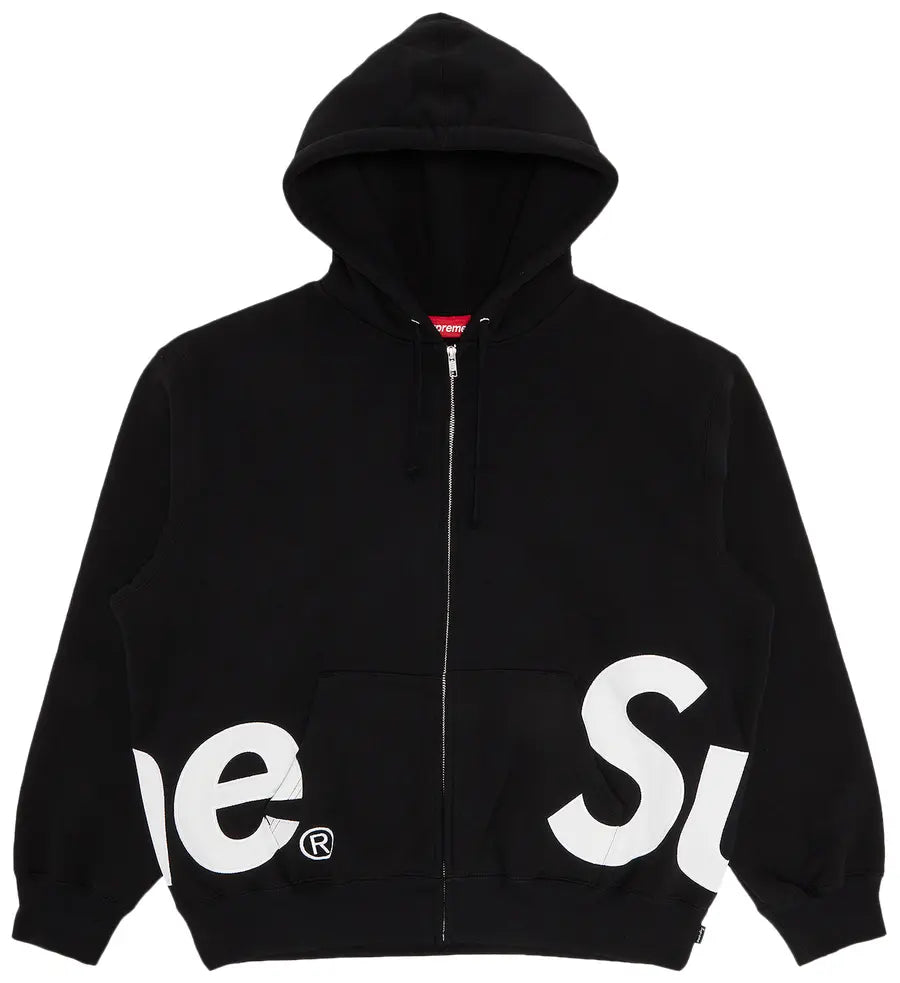 SUPREME BIG LOGO ZIP UP – HOOKED