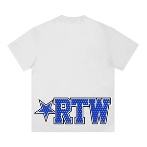 CRTZ Star Mesh Tee "White"