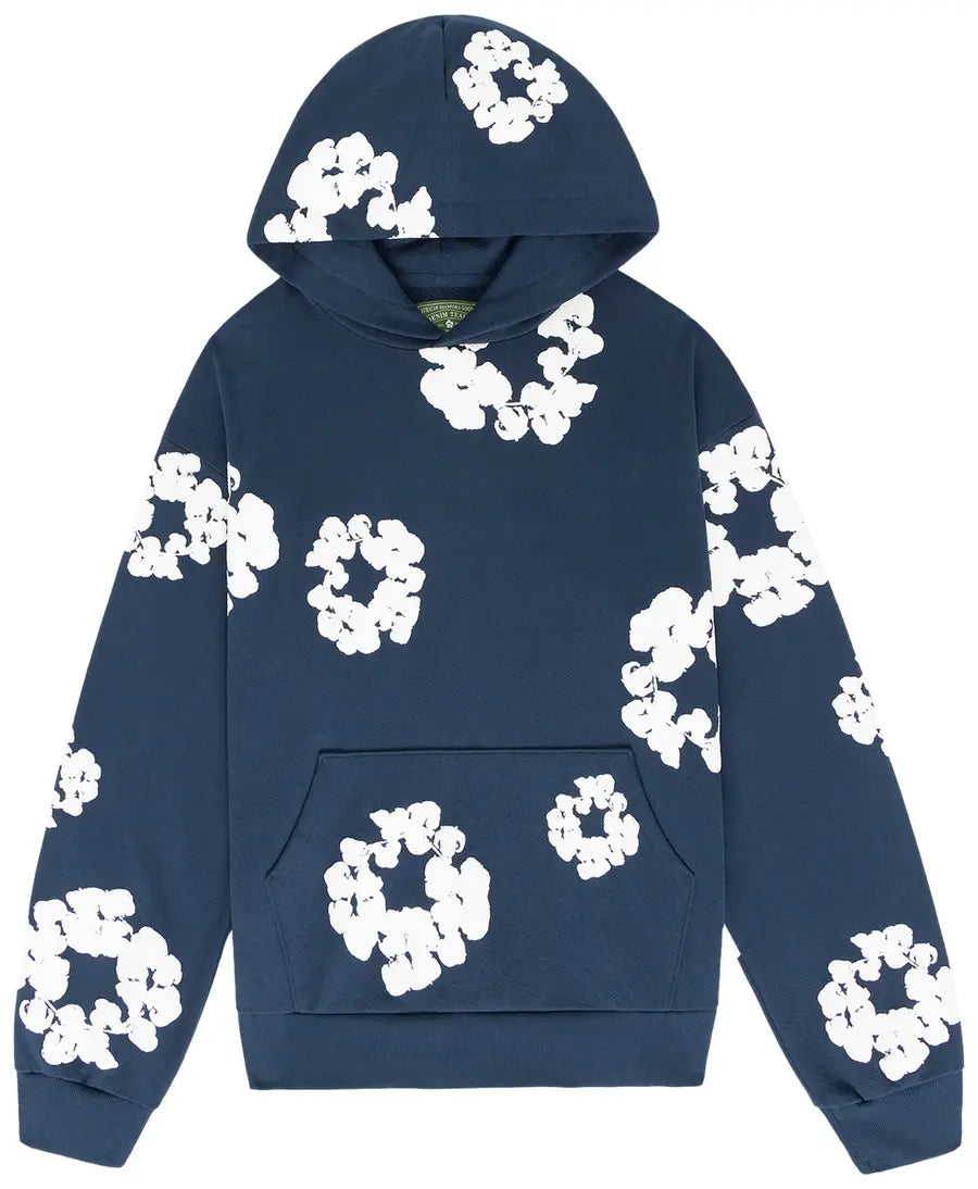 DENIM TEARS HOODIE - NAVY