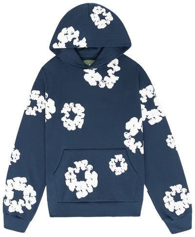 DENIM TEARS HOODIE - NAVY